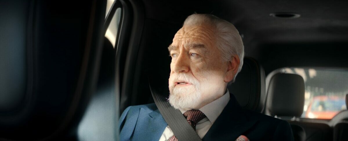 A still from the latest campaign where actor Brian Cox stars in new Santander ad