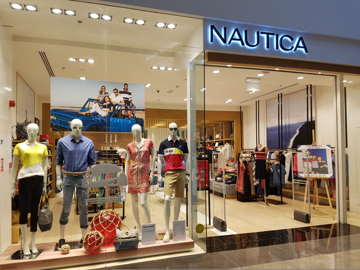 Nautica will be partnering with Debenham - a store is pictured here