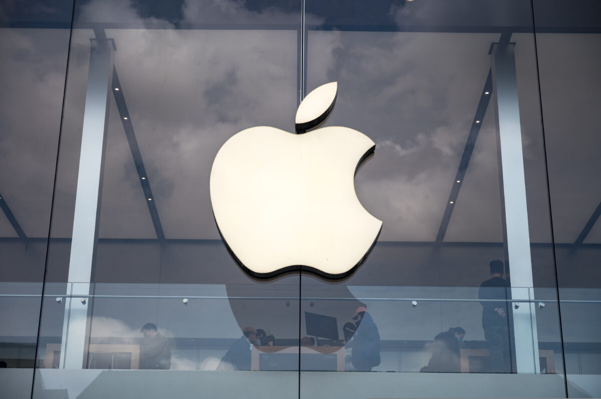Apple logo: the brand has been named the world's most valuable brand by Kantar