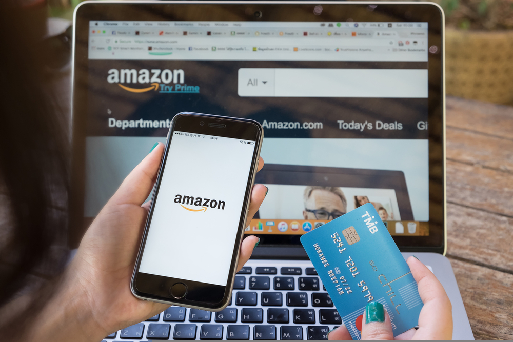 Amazon retail media imagery. Retail media revenues are expected to surge from £95.54bn ($123bn) to £228.54bn($293bn) by 2029 according to Omdia research.