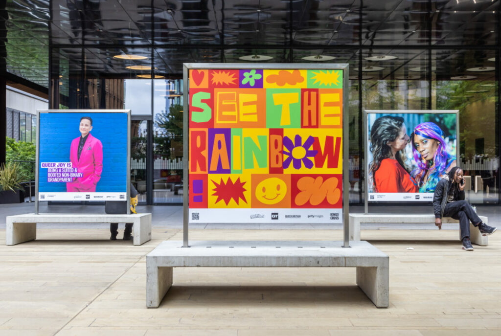 Skittles Queer Joy exhibition