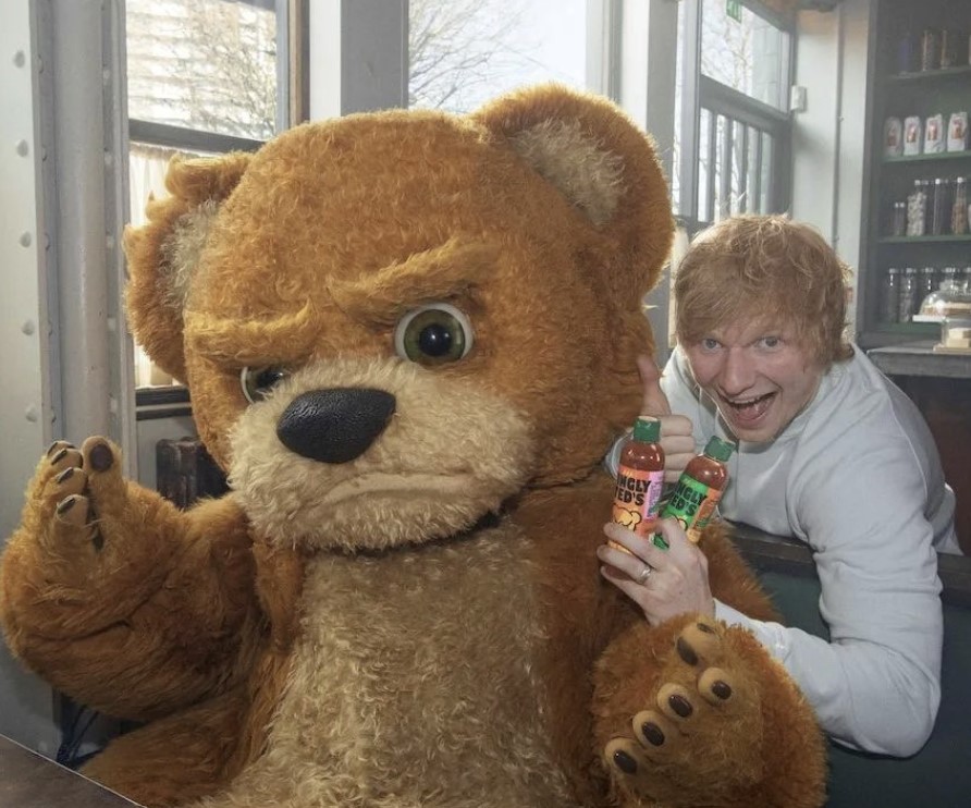 Ed Sheeran and Tingly Ted in latest Heinz ad