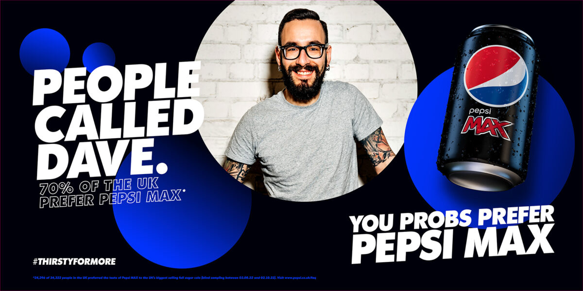 Pepsi MAX has launched its new integrated campaign, 'You Probs Prefer Pepsi' in response to its triumph 2022 Pepsi MAX taste challenge results.