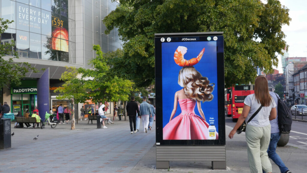 Hellmann's and creative agency Ogilvy have joined Barbie-mania with a playful tongue-in-cheek campaign encouraging fans to have a BBQ this summer, depicted here