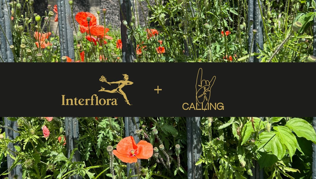 Calling has won Interflora after a successful competitive pitch, marking the fourth acquisition for the creative collective since its inception in January 2023, depicted here.