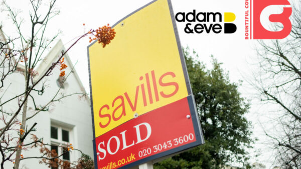 Real estate advisor Savills (depicted here) has appointed adam&eve as its lead creative agency and Bountiful Cow as its media agency for its residential business.