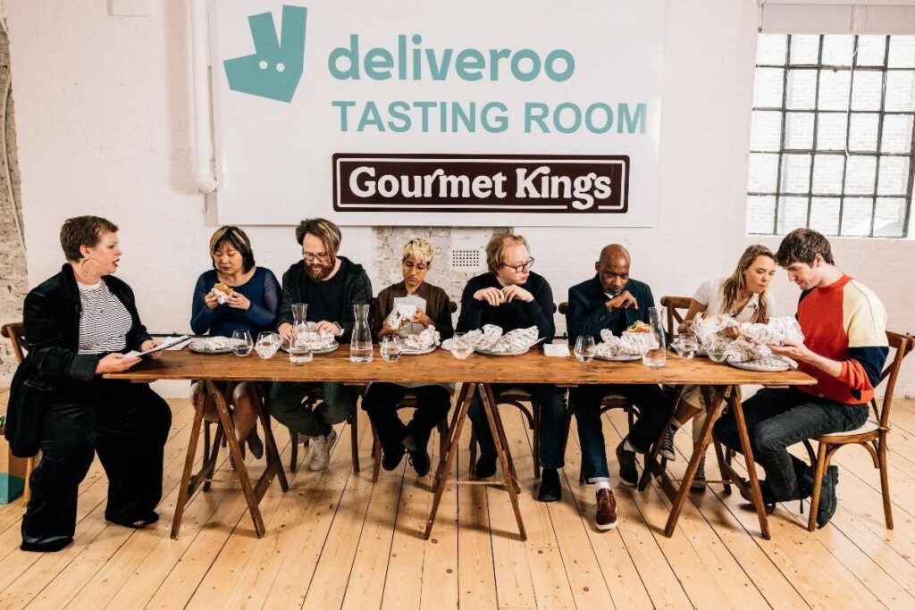Burger King has proved you don't need to break the bank to have a premium dining experience with its latest ad featuring gourmet tasting tests, depicted here