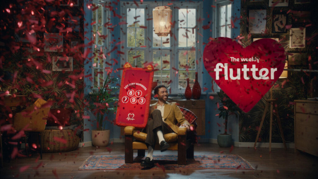 The BHF has teamed up with Saatchi & Saatchi to introduce an exciting campaign for its lottery, the Weekly Flutter, to fund lifesaving research, depicted here.