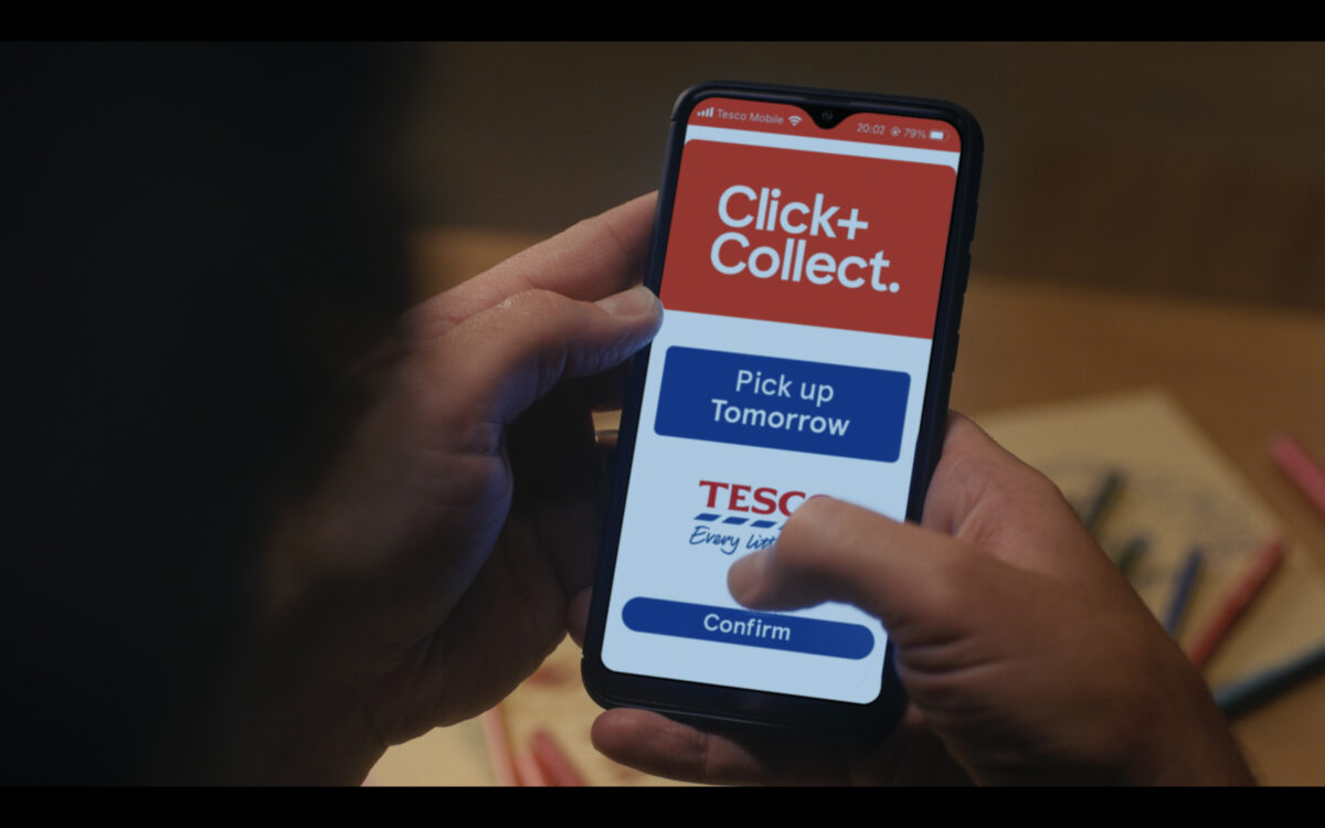Tesco's BBH Click+Collect film celebrates unlocking moments
