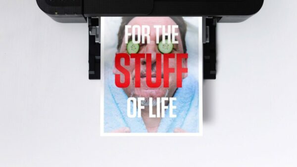 Canon is reminding consumers that printers are the 'Stuff of Life' in a new VCCP video campaign, aimed at highlighting how the product is still a vital piece of kit for the modern household. 