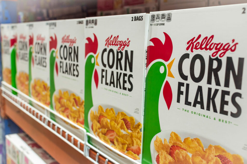 The advertising standards authority (ASA) has asked Kellogg's to remove a misleading advert page that used 'unauthorised specific health claims', with the brand, Kellogg's depicted here.