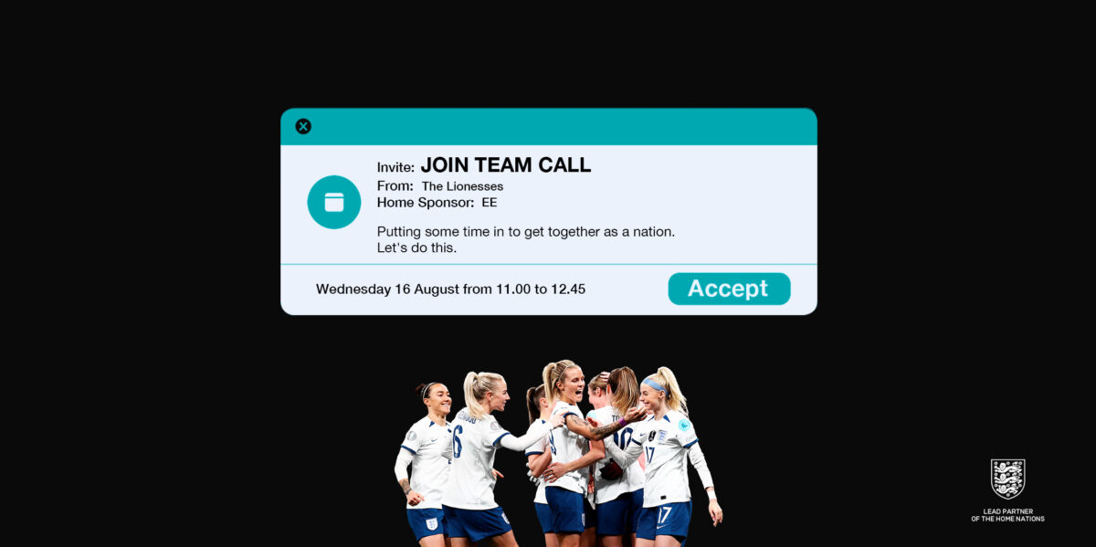Telecom firm EE has blocked out the nation's calendars for the Women's World Cup in an innovative social creative by Saatchi & Saatchi.