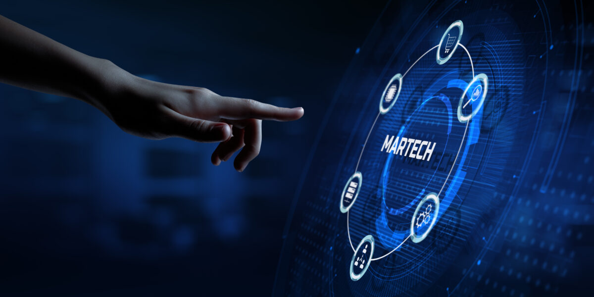 63% of marketing leaders are planning to invest in generative AI in the next 24 months, while more than half (56%) see greater reward than risk in generative AI, a survey from Gartner has found, picture depicts an open hand reaching for martech