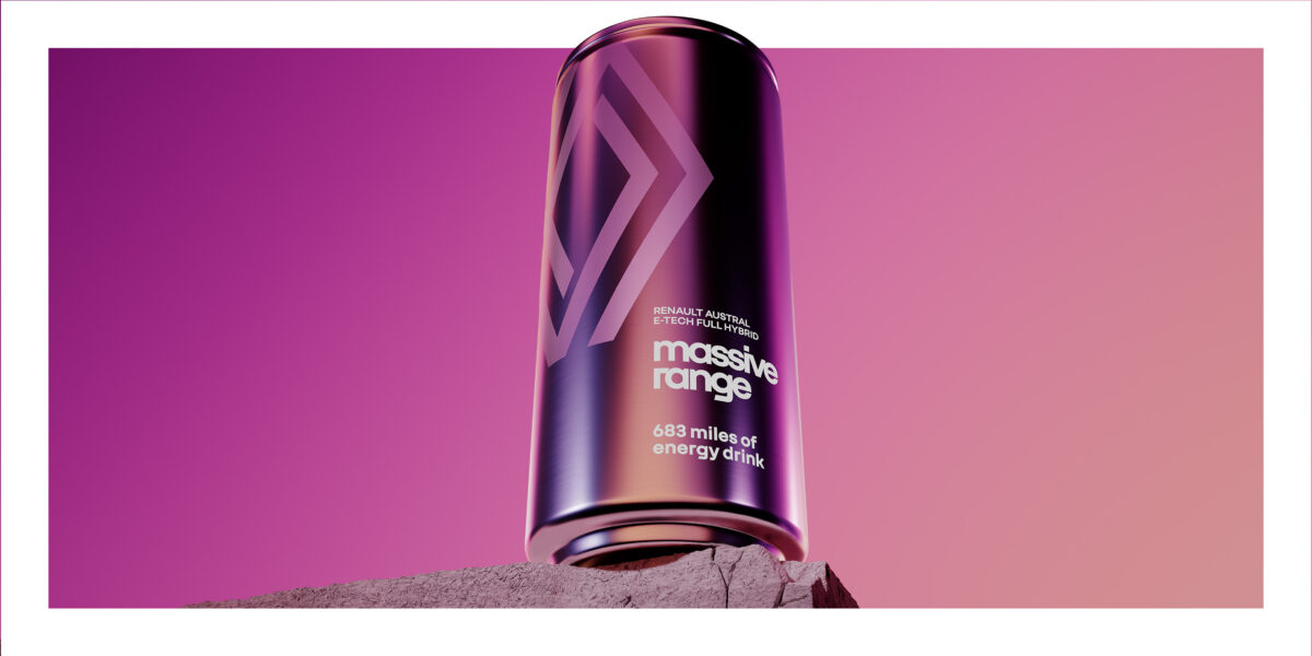 Renault UK has reimagined British petrol station classics with a larger-than-life Publicis Poke CGI campaign promoting the car brand's new vehicle, depicted here.