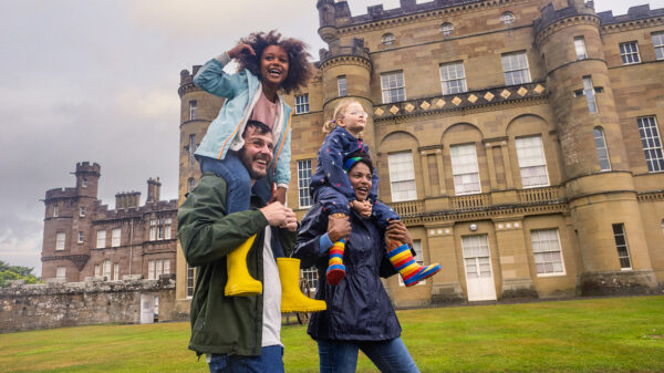 The Nationalist Trust for Scotland is celebrating the role the Trust plays in the lives of people in Scotland in a campaign with creative agency Leith, here depicting a still from the film