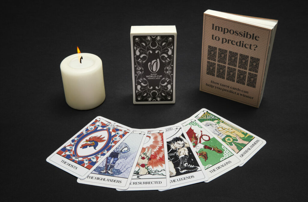 ITV has embraced the mystical with a fully-integrated Tarot theme for its ‘This One’s Impossible to Predict’ campaign for the Rugby World Cup 2023.