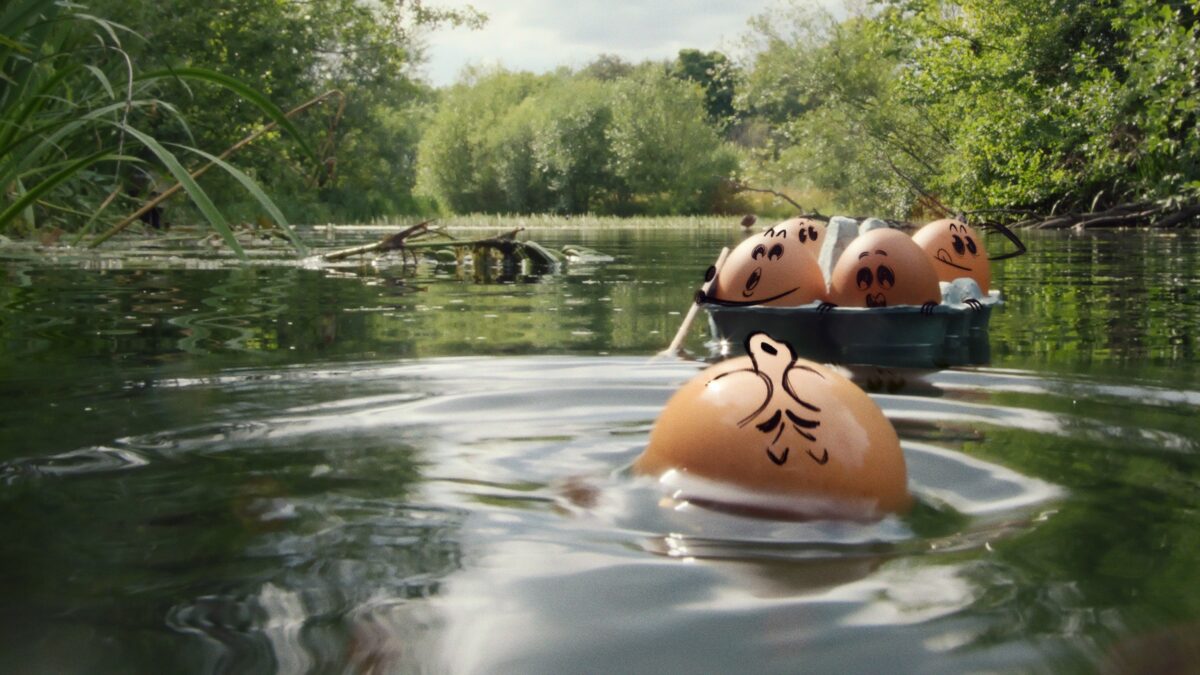 Channel 4 has unveiled its sweet new animated marketing campaign for the highly anticipated return of the 14th series of the Great British Bake Off, here depicting the eggs make their way downstream