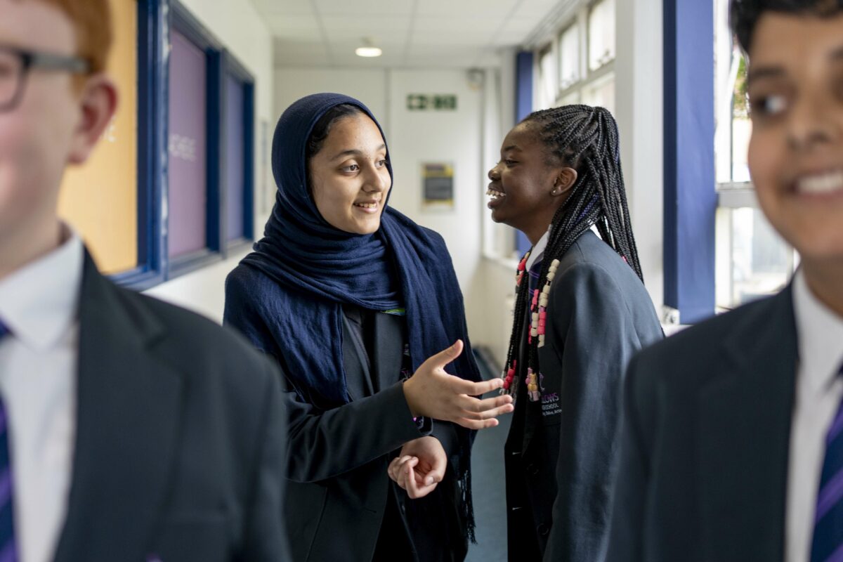 Saatchi & Saatchi's free creative schools' platform, Upriser, has now expanded across the UK through the announcement of three new partners, depicted here in a visual from the creative agency showing school aged children