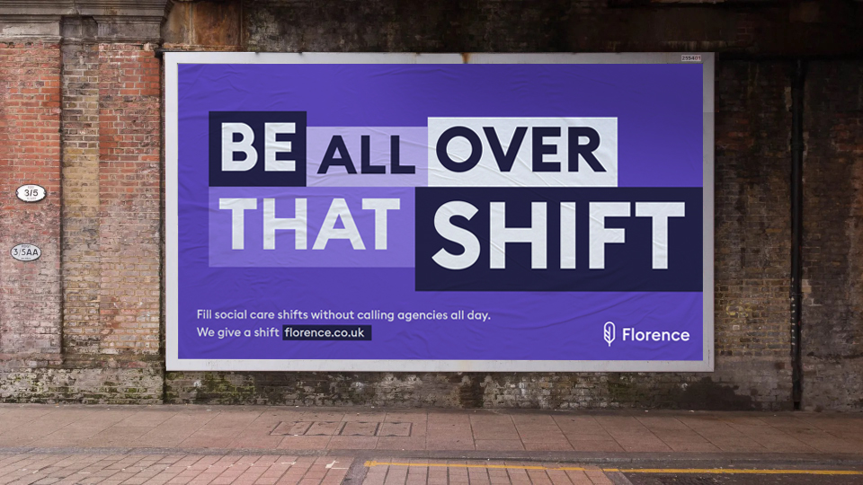 Florence helps care firms plug staffing gaps with bold campaign