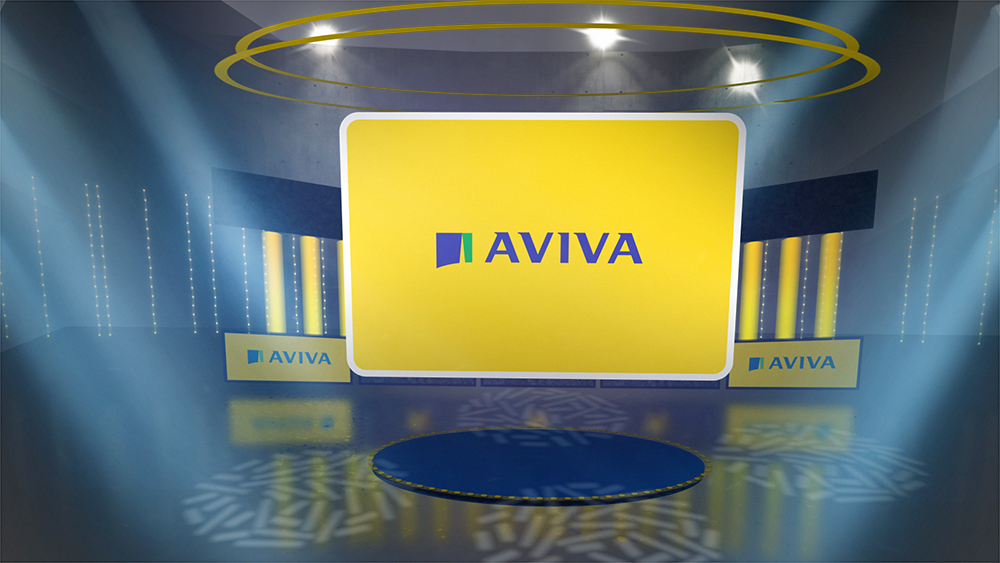 British insurance company Aviva has joined forces with ITV and Publicis Media for a series of interactive 'visual puzzle' ads, in a campaign aimed at solving the nation's financial puzzles, depicted here.