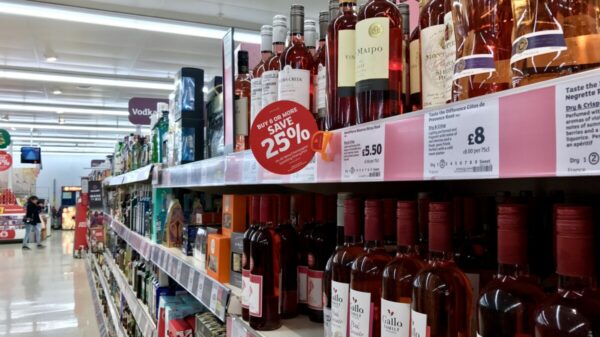 Scotland’s alcohol and drugs policy minister Elena Whitham has said a controversial ban on the advertisement of alcohol, shelved earlier this year, is not to be ruled out., here depicting promotional adverts in an alcohol aisle