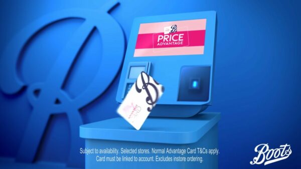 Health and beauty retailer Boots is highlighting the three big ways to save with an advantage card in a new value campaign, 'Best for Less', depicted here
