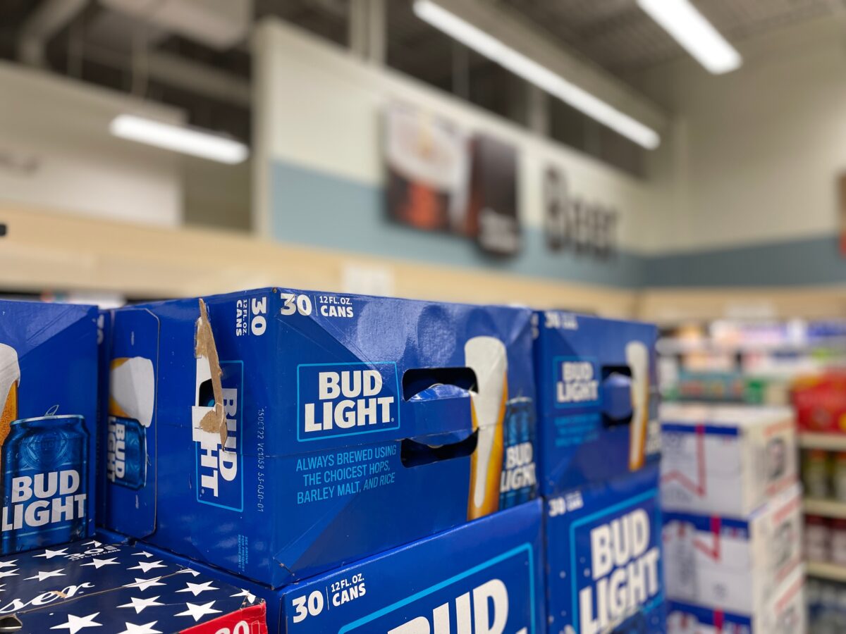 Bud Light faces a loss of retailer confidence and consumers after reporting a sustained sales slump of 30% - which has led critics to speculate whether the beer brand will ever fully recover from its Dylan Mulvaney PR disaster, Bud Light beers depicted here