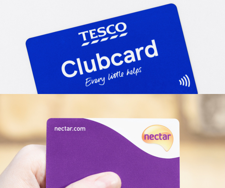 Tesco and Sainsbury'a have been accused of deceiving consumers with 'dodgy' tactics on loyalty offers, giving the impression of better savings, the clubcard depicted here.