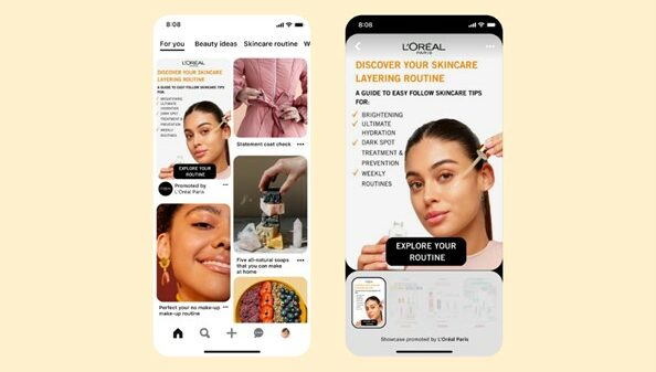 Pinterest has announced a slate of new and updated products and features for users, advertisers and agencies, in a bid to shake up the social media site's consumer experience, depicting a still from the newly updated site here.