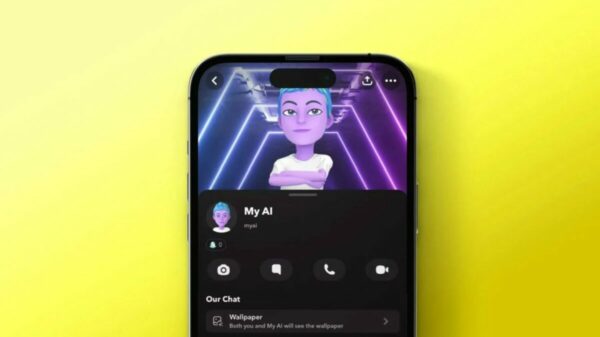 Snapchat has unveiled its new advertising partner Microsoft, as the two companies plan to insert advertisements into Snap's AI product, My AI, depicted here