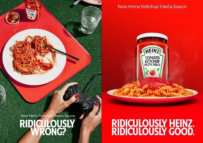 Heinz is questioning whether it's 'ridiculously wrong or ridiculously good' with the launch of its new Tomato Ketchup Pasta Sauce - yes, you read that correctly.
