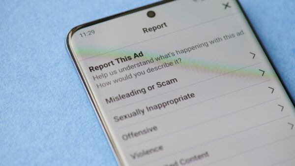 The government have passed a controversial Online Safety Bill aimed at making social media firms more responsible for users' safety on their platforms, here depicting scam ads