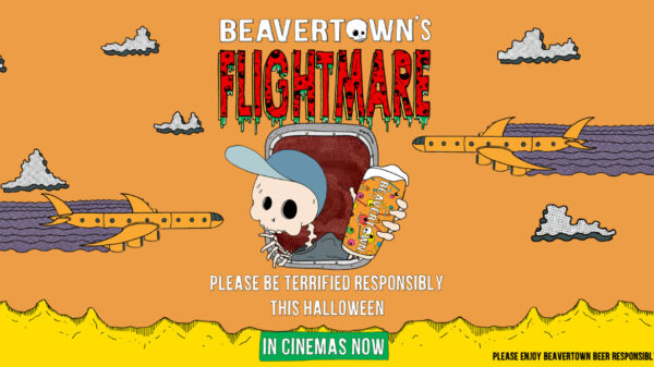 Beavertown Brewery is taking Halloween to new heights with the launch of 'Flightmare', a cinematic spot taking viewers on a 'dimension-bending' trip, a still depicted here