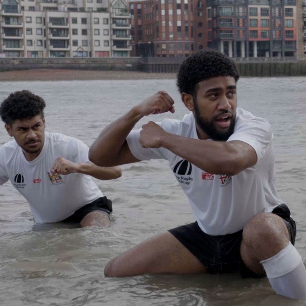 Christian Aid and independent agency Impero have partnered on a new social campaign, to raise awareness for climate injustice during The Rugby World Cup, depicted here