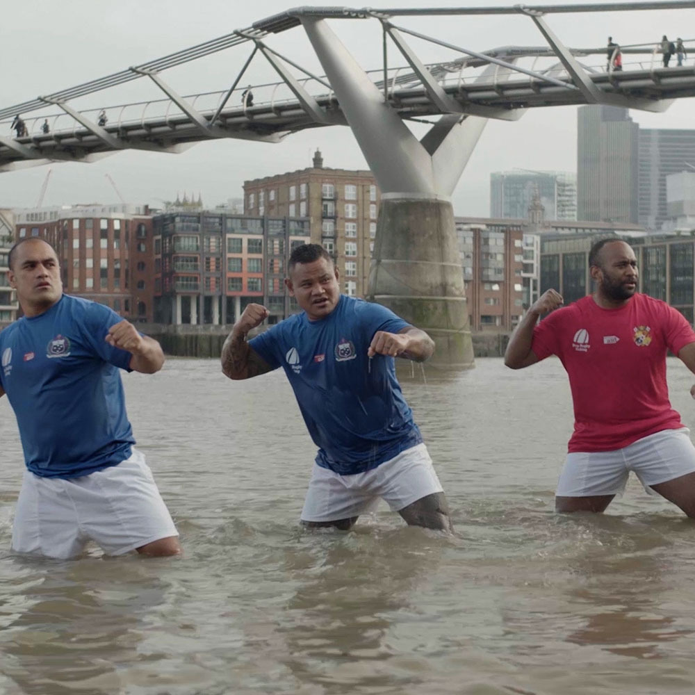 Christian Aid and independent agency Impero have partnered on a new social campaign, to raise awareness for climate injustice during The Rugby World Cup, depicted here