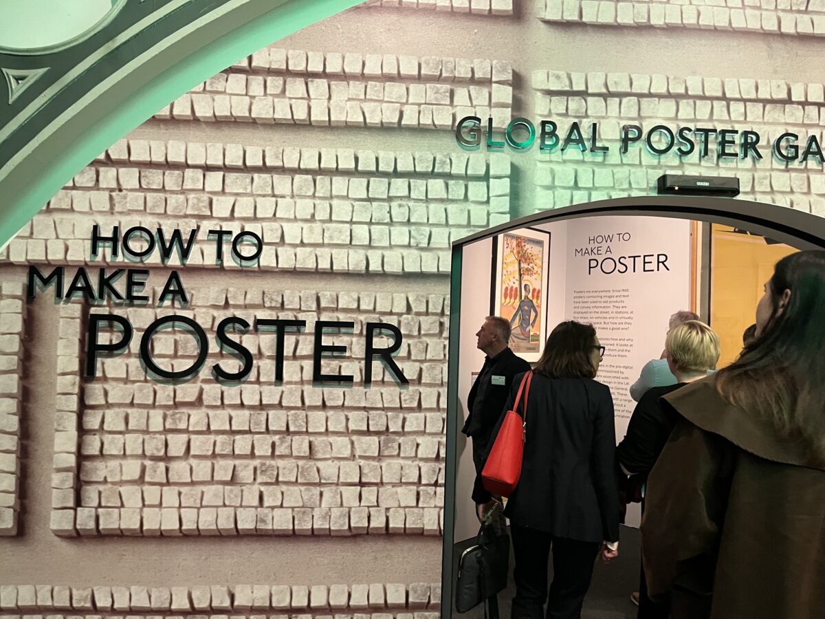 Transport for London (TfL) has unveiled an exhibition showcasing the best of its advertising history with a display illustrating the network's collection of pre-digital posters.