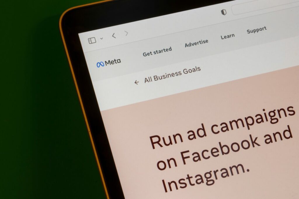 Meta is exploring introducing a £8.69 ad-free tier for EU Instagram and Facebook users - unless they consent their data to be used for targeted ads, depicted here.