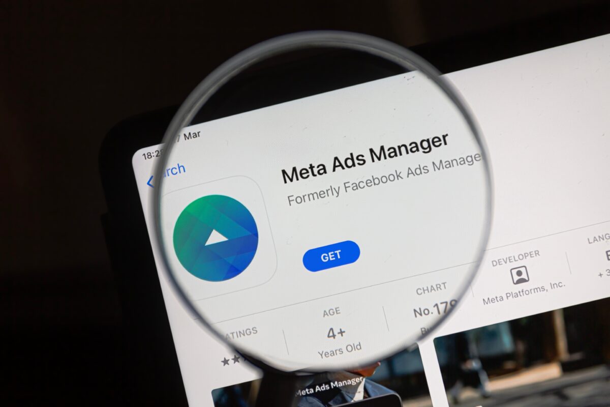 Meta has announced it has begun introducing generative artificial intelligence (AI) tools that can create content like images and text for advertisers, Meta ad platform depicted here