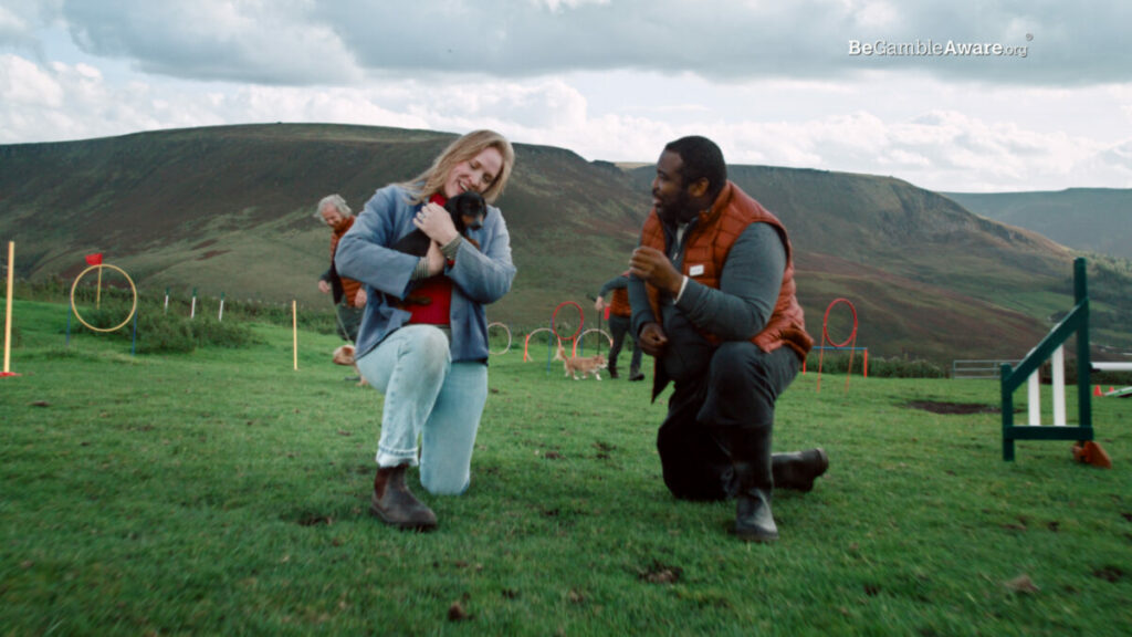 The People's Postcode Lottery is targeting new audiences with a mammoth marketing campaign marking its most significant Q4 media spend to date., a still from the campaign depicted here