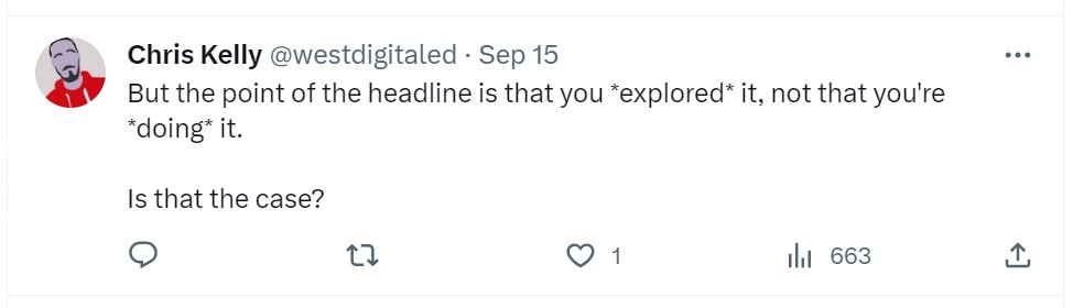 Head of WhatsApp at Meta, Will Cathcart has taken to social media to deny reports that the messaging app will start to introduce adverts, here showing screenshots of user's comments.