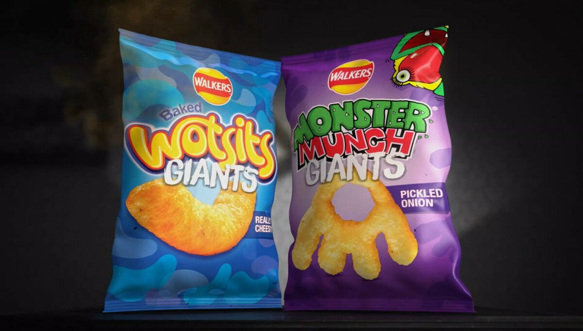 PepsiCo-owned Walkers Crisps has dialled up the vintage horror in a Halloween campaign celebrating the crisps manufacturers' giant varieties, here depicting the giant crisps