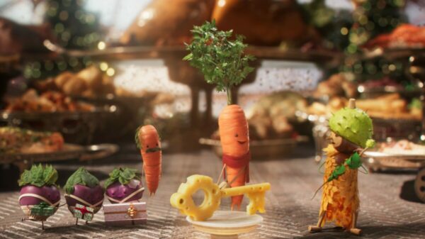 Kevin the Carrot in Aldi Christmas advert, Kevin will feature in Aldi's new Pinterest campaign