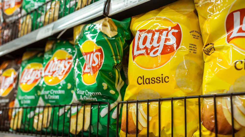 lay's bags of crisps