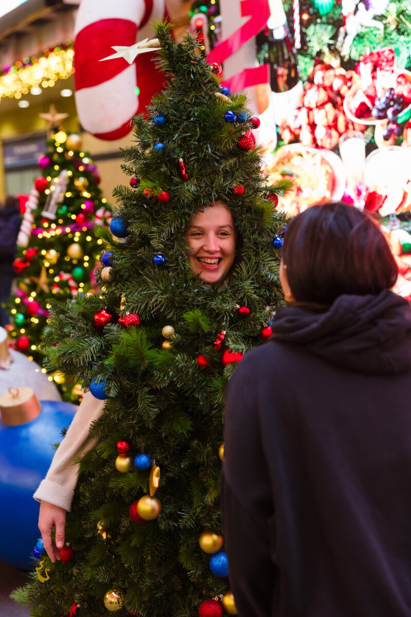 Supermarkets including M&S, Tesco and Sainsbury's have been crediting strong Christmas sales to loyalty schemes, value pricing and festive ads.