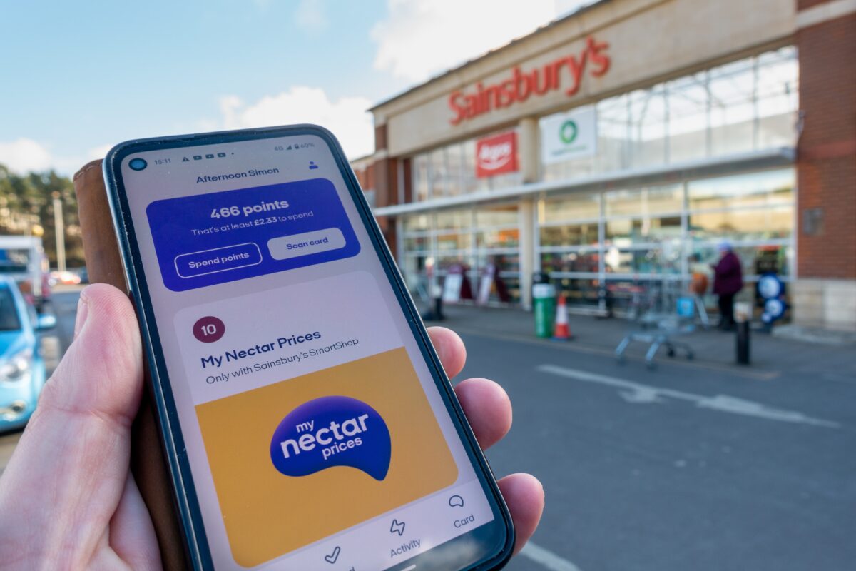 Sainsbury's nectar app. Sainsbury’s chief executive Simon Roberts has defended the supermarket, after it came under fire for its decision to sell data on its customers shopping habits.