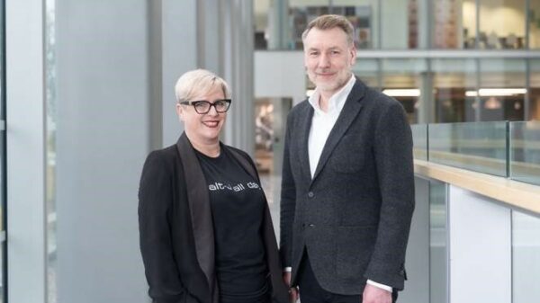 New C-level appointments Vicky Fox and Christian Byron pictured wearing black suits. Omnicom has made two fresh C-level appointments and has named Christian Byron as Chief Commercial Officer  and Vicky Fox as Chief Planning Officer with immediate effect.