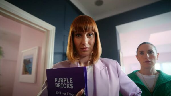 Image from Purplebricks relaunch campaign video. Purplebricks has released its new relaunch campaign, which promises to remove all the Bull that consumers face when trying to sell their home.