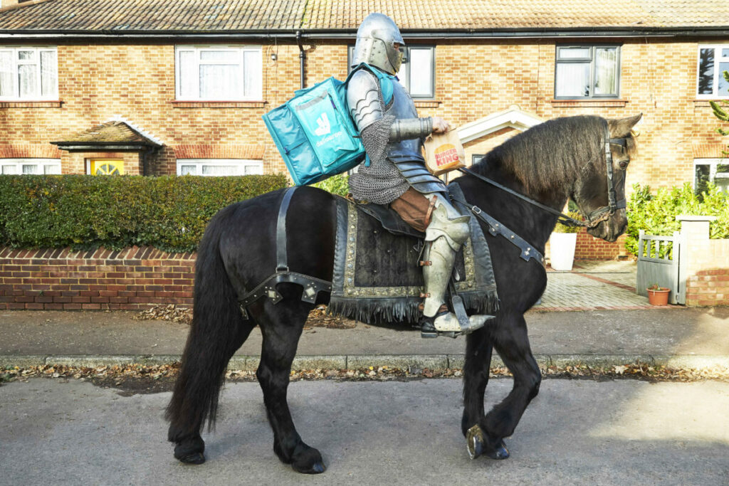 ITVX and Burger King have joined forces to bring all new epic 'The Winter King' to life, with a film focusing on the service of delivery drivers in the winter season.