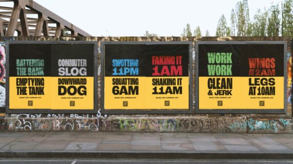 London fitness brand Gymbox has launched its latest out-of-home advertising campaign, focusing on what makes Londoners unique.