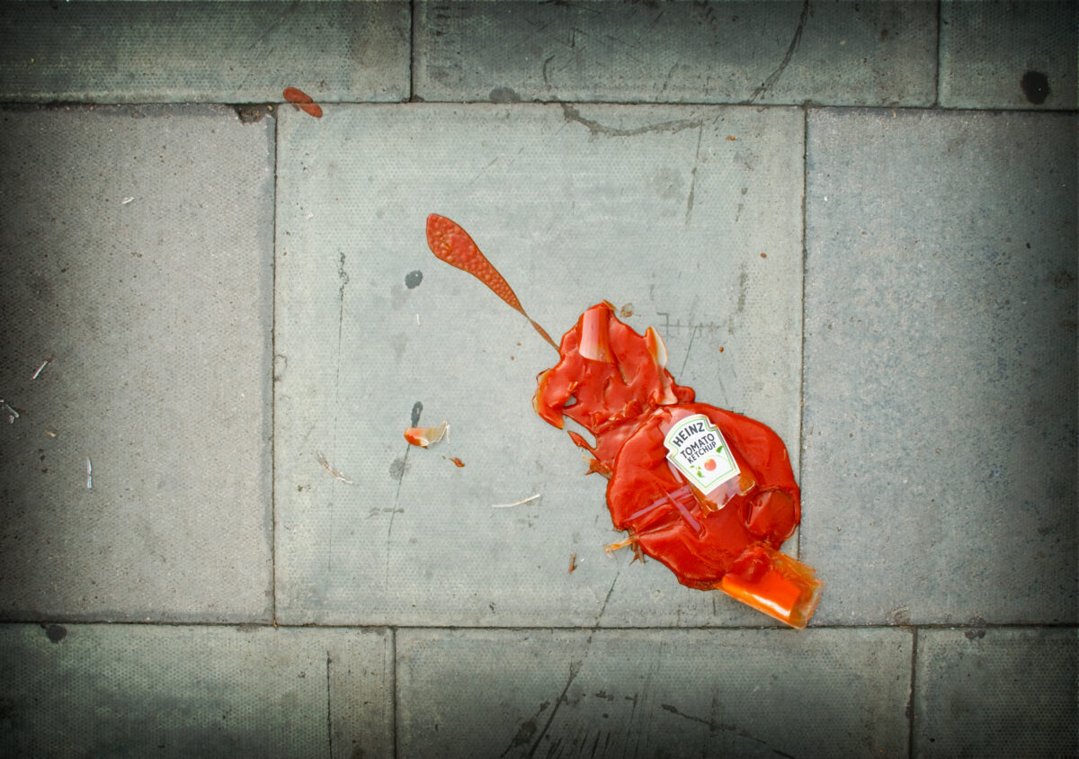 Broken Heinz bottle. A Heinz promotion with text that said "Free Dayz out with every pack" has been banned by the Advertising Standards Authority (ASA) for misleading.